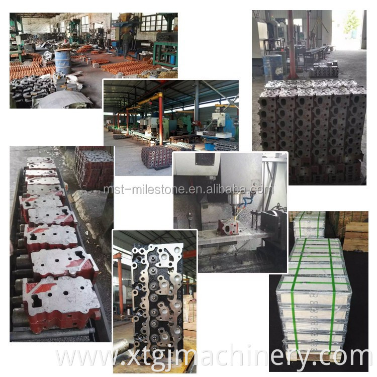 Diesel engine parts cylinder head p11c for truck